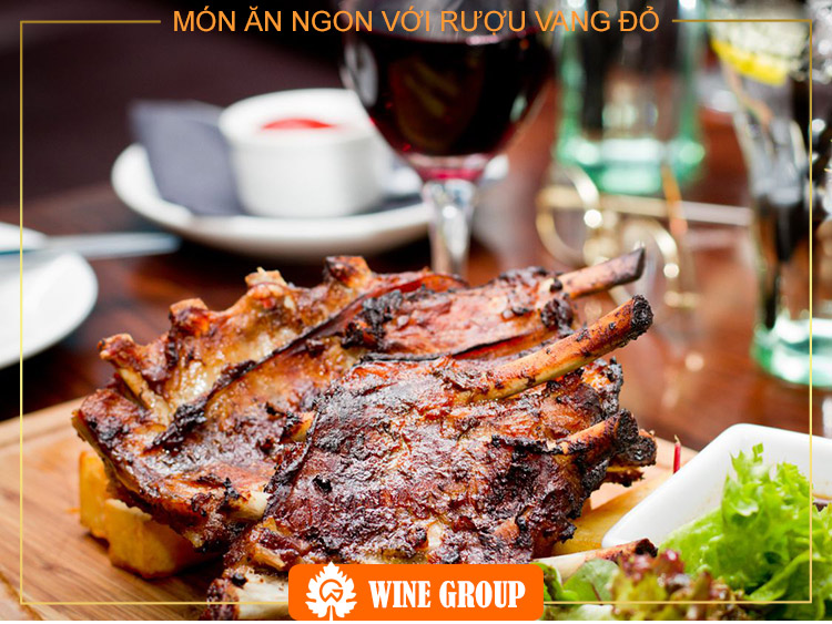 Thịt Nướng BBQ Những Món Ăn Ngon Với Rượu Vang Đỏ