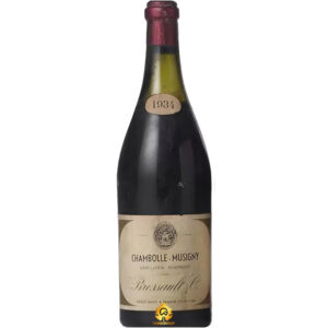 Rượu Vang Brossault & Co Chambolle Musigny Rouge 1934