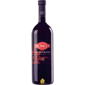Rượu Vang Ý Cantine Ronco Sicilia Rosso