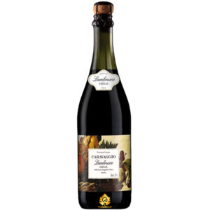 Rượu Vang Nổ Caravaggio Lambrusco Emilia Amabile Rosso
