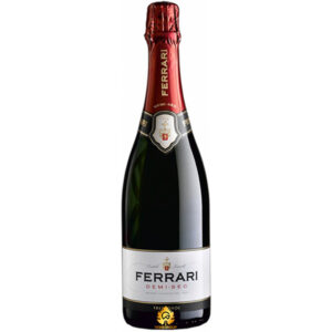 Rượu Vang Nổ Ferrari Demi Sec Trentodoc