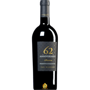 Rượu Vang 62 Anniversario Primitivo – San Marzano