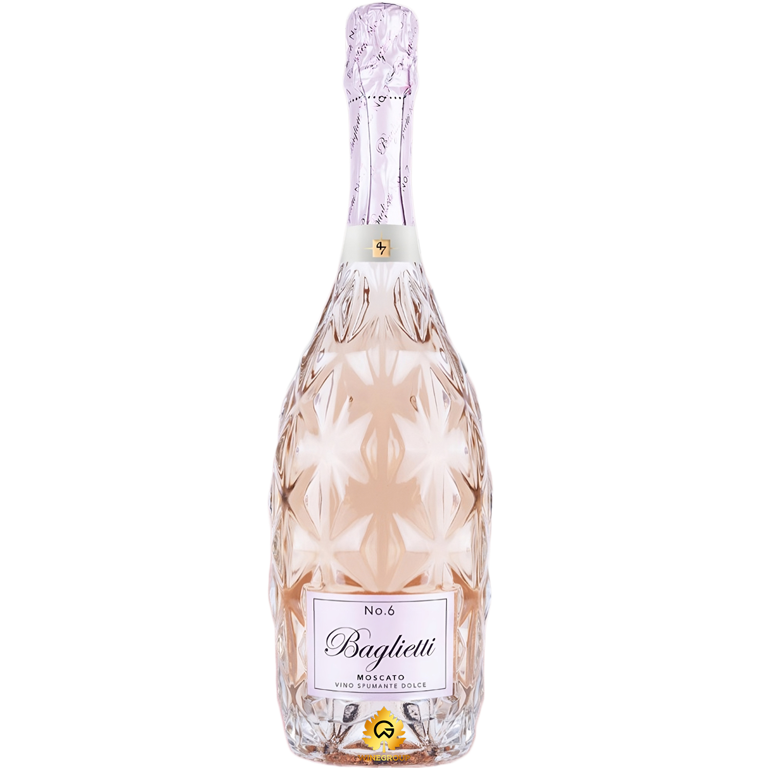 Rượu Sparkling Baglietti Moscato Rosé No 6