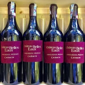 Rượu vang Pháp Carmin Chateau Belles Eaux Pezenas