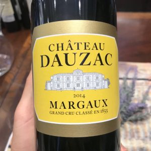 Vang Château Dauzac Margaux