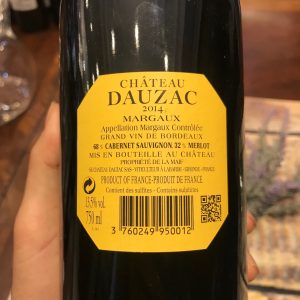 Vang Château Dauzac Margaux