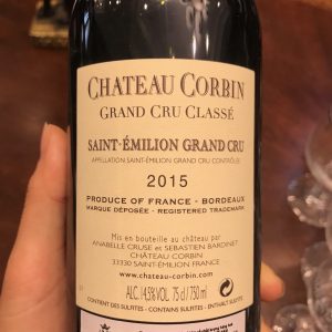 Rượu vang Château Corbin