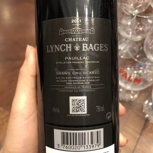 Château Lynch Bages mác sau