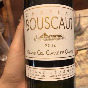 Rượu vang Château Bouscaut