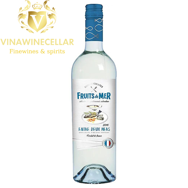Vang Trắng Pháp Fruits De Mer Sauvignon Blanc