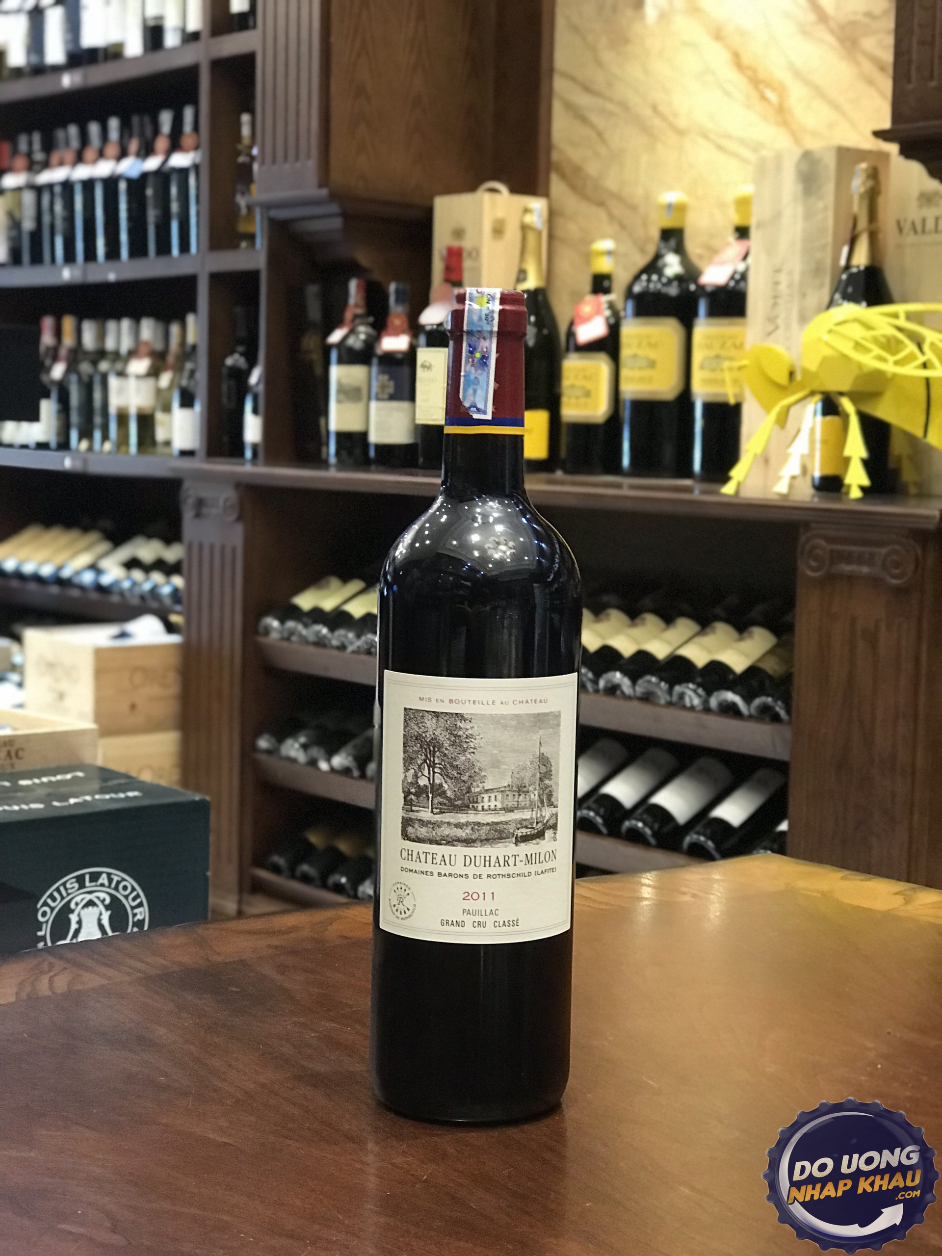 Château Duhart-Milon thuộc sở hữu của gia đình Rothschild từ năm 1962