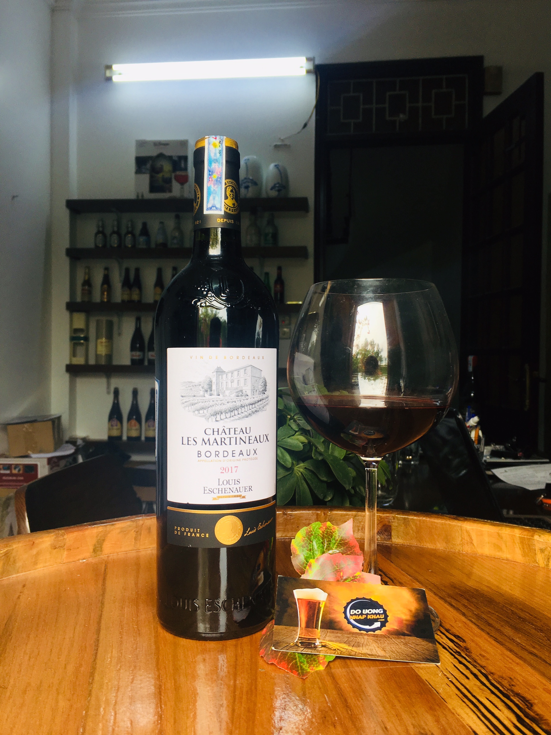 Vang Chateau Les Martineaux Bordeaux