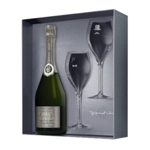 Champagne Charles Heidsieck Blanc De Blancs (giftbox + 2 glasses)