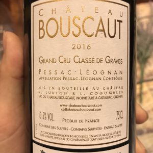 Rượu vang Château Bouscaut