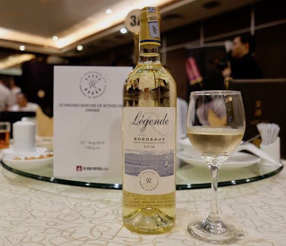 Vang trắng Legendé Bordeaux Blanc