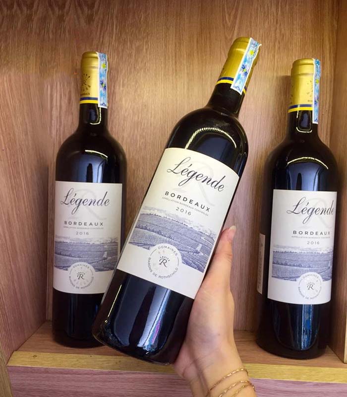Vang đỏ Legendé Bordeaux Rouge