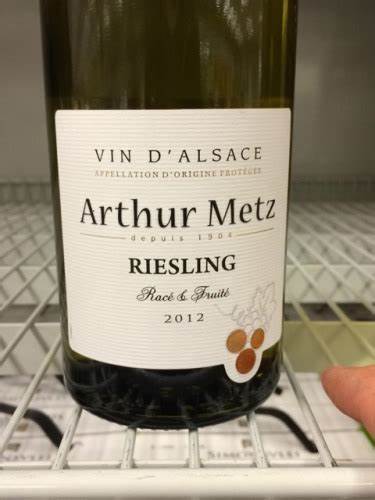 arthur metz riesling