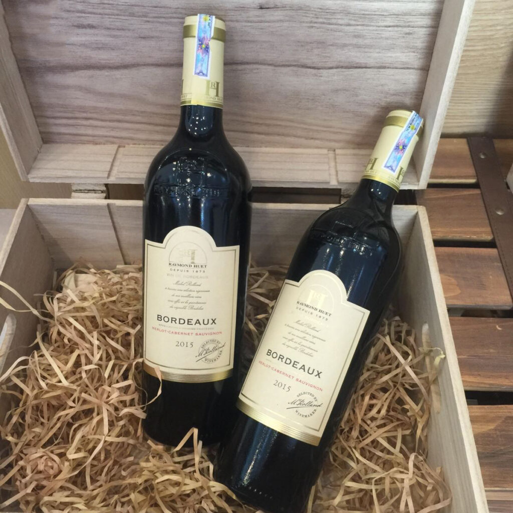 Vang đỏ Raymond Huet Bordeaux Merlot Cabernet Sauvignon