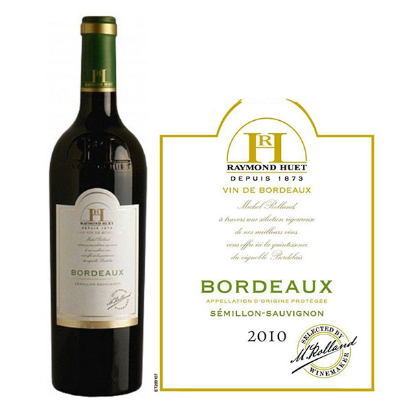 Vang Raymond Huet Bordeaux Semillon Sauvignon