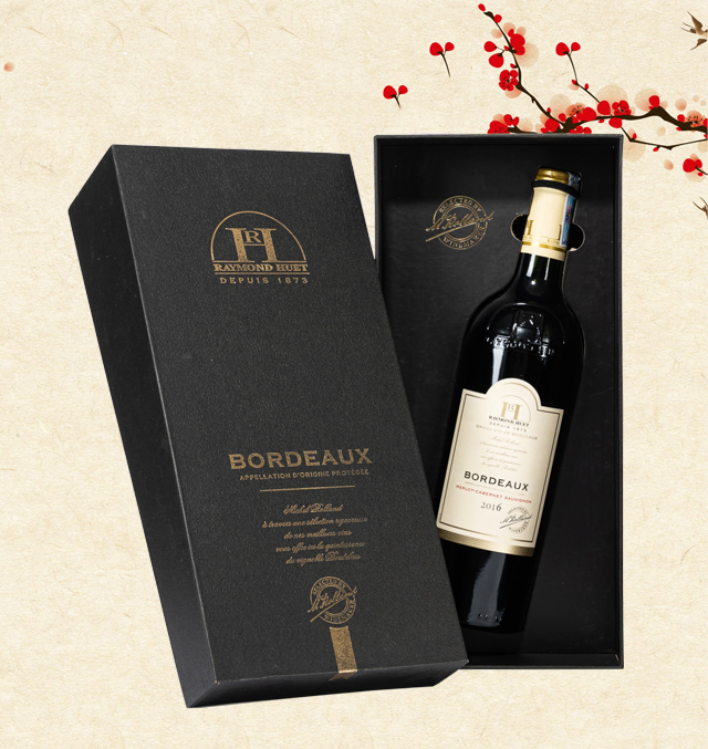 Vang đỏ Raymond Huet Bordeaux Merlot Cabernet Sauvignon