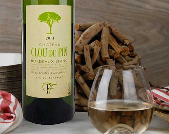 château clou du pin bordeaux blanc