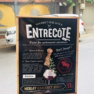 Vang bịch Entrecote