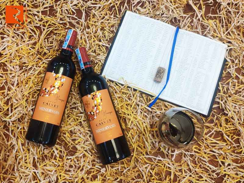 Vang Calvet Minervois Pháp