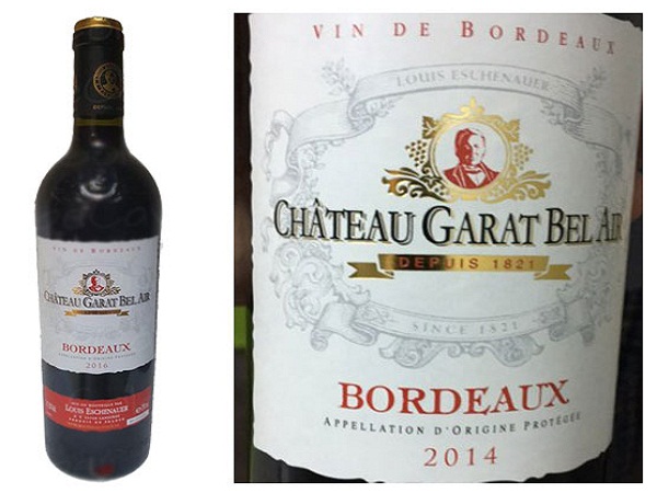 Vang Chateau Garat Bel Air
