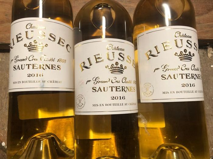 Vang ngọt Chateau Rieussec Sauternes
