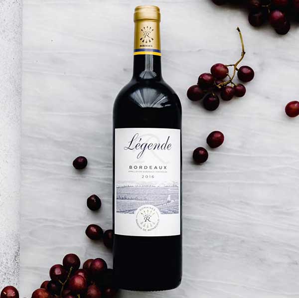 Vang đỏ Legendé Bordeaux Rouge