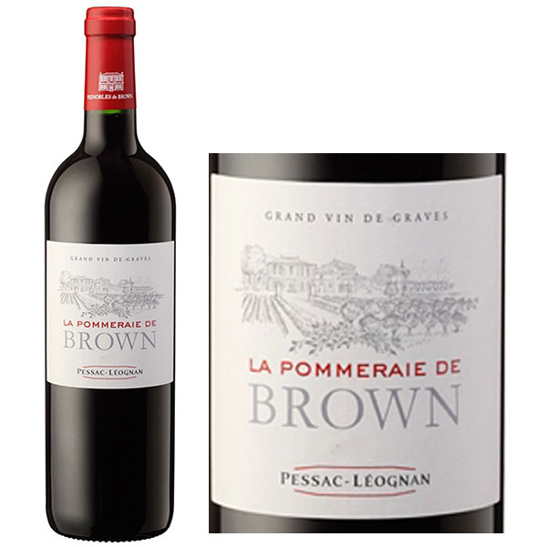 Vang La Pommeraie De Brown Rouge