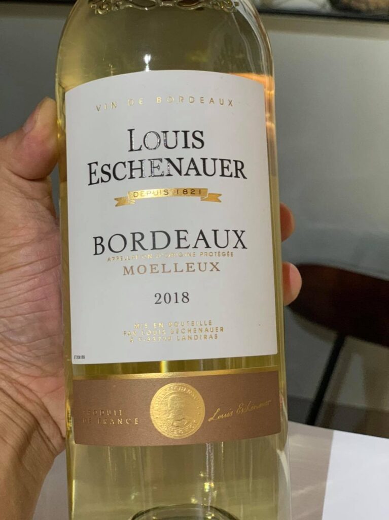Vang Louis Eschenauer Bordeaux Moelleux