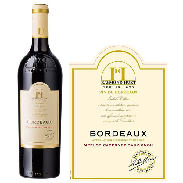 Vang Raymond Huet Bordeaux Merlot Cabernet Sauvignon