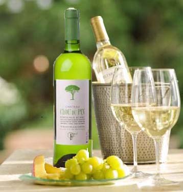 château clou du pin bordeaux blanc
