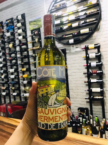 Vang trắng Cote Mas Sauvignon Vermentino