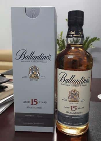rượu ballantines 15 Năm thực tế