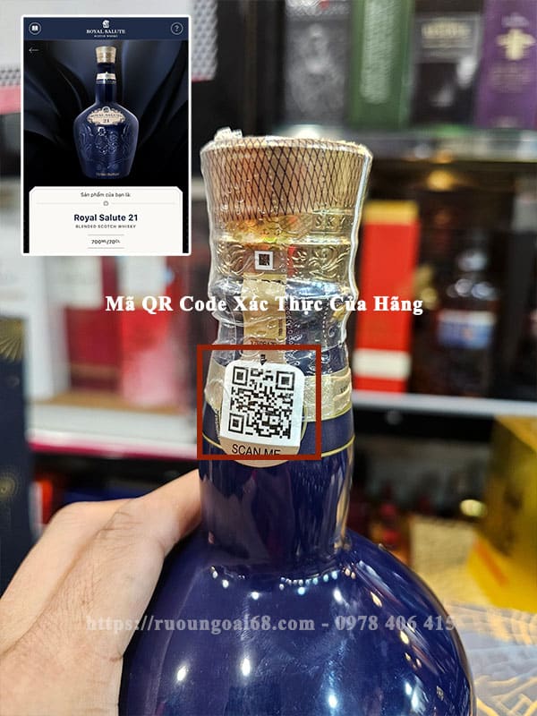 Chivas 21 Chính Hãng Mã QR