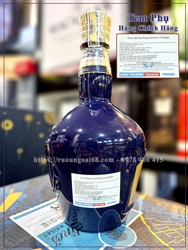 Chivas 21 Chính Hãng Tem Phụ