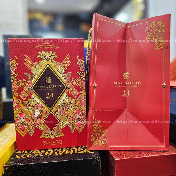 Chivas 24 hộp quà tết 2024 - Món quà đầy ý nghĩa