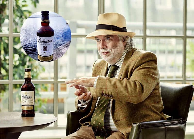 Rượu Ballantines 21 năm đánh giá điểm cao
