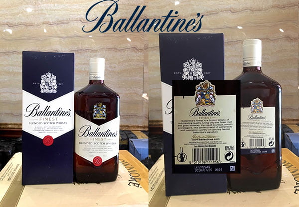 ruou ballantines finest 1l truoc sau