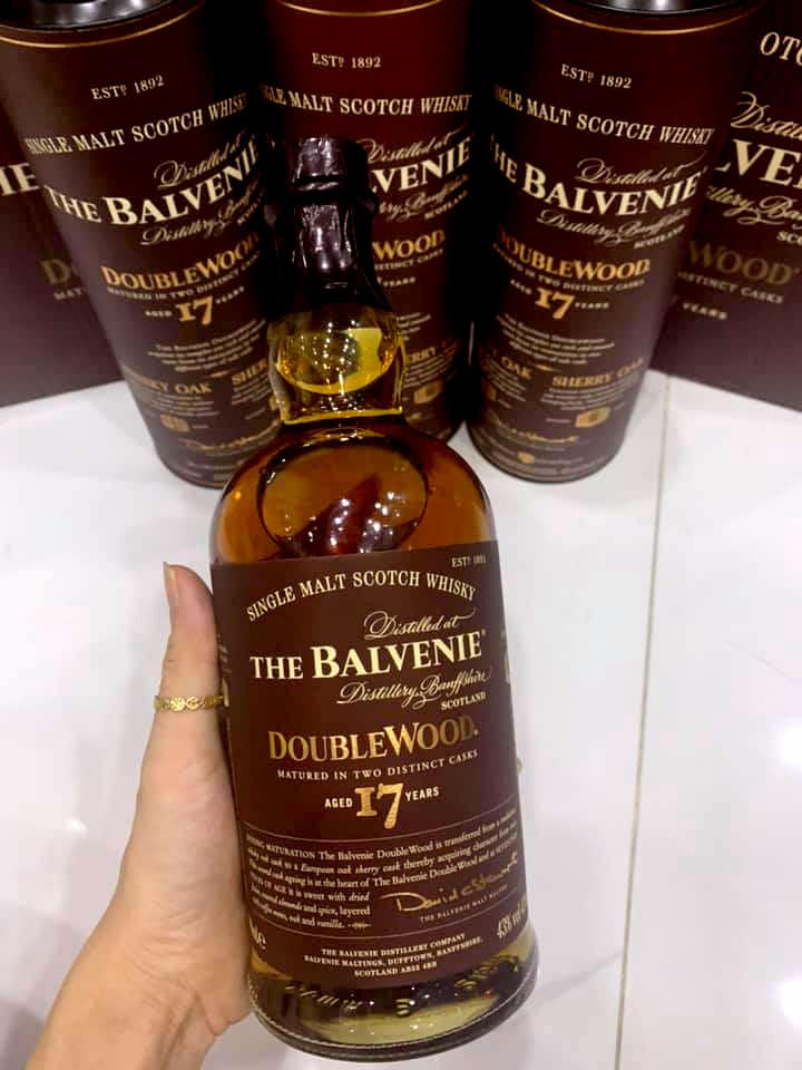 Rượu Balvenie 17 Năm Double Wood