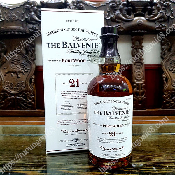 Rượu Balvenie 21 năm thực tế