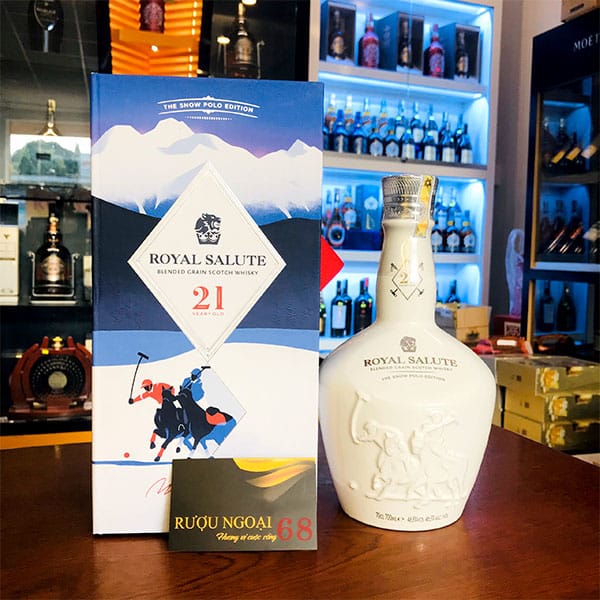 Rượu Chivas 21 Snow Polo Limited đẳng cấp