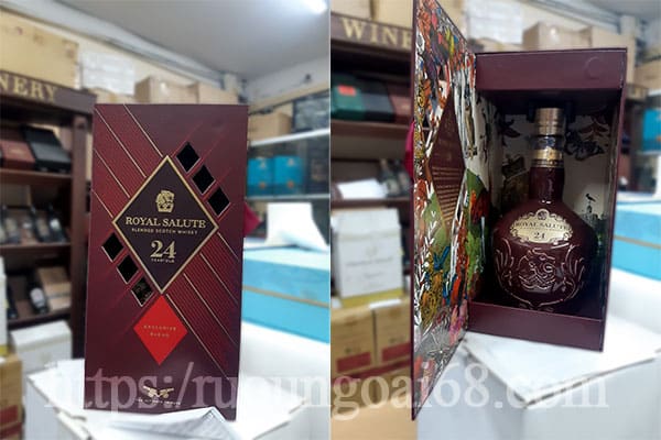 Rượu Chivas 24 năm Hình ảnh thực tế