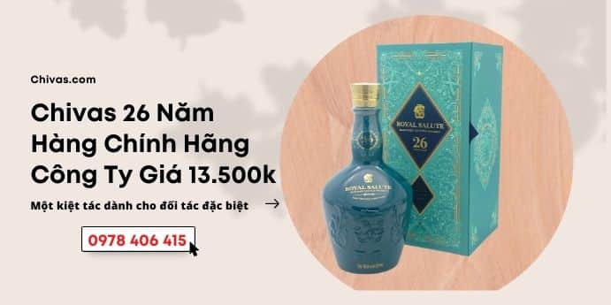 Rượu chivas 26 Năm Đặc biệt