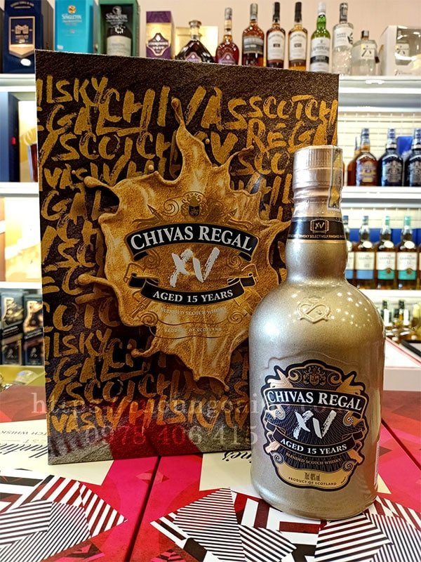 Rượu Chivas XV Hộp Quà 2021 Rượu Chivas XV Hộp quà hình ảnh thực tế
