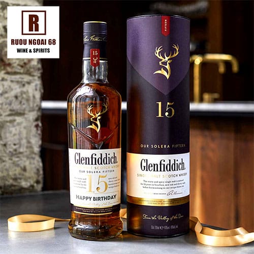 Rượu Glenfiddich 15 Năm 1L