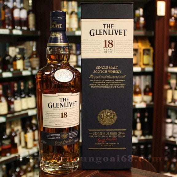 Rượu Glenlivet 18 Năm