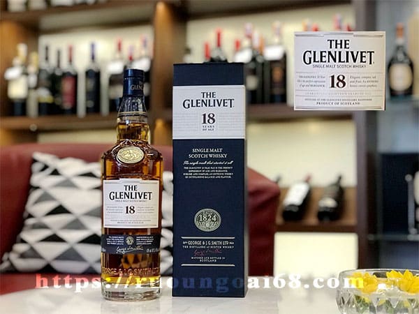 Rượu Glenlivet 18 Năm sang trọng đẳng cấp